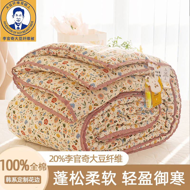 韩版系冬被被子被芯加厚保暖