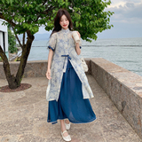 新品新中式风3件套2C196-1838-P185控278，女装套装/套裙，2C196