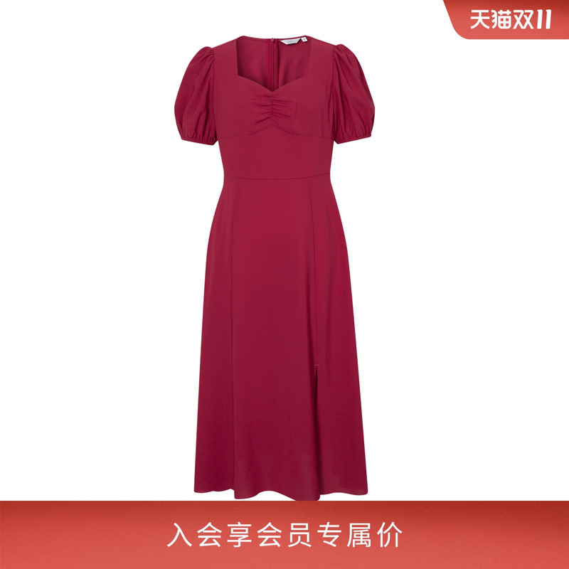 【商场同款】伊芙丽2024夏季新款优雅公主裙连衣裙1E4592321