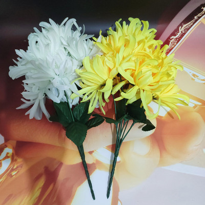 仿真坟前清明节扫墓拜祭假花