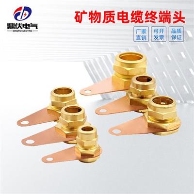 BTTZ刚性矿物质电缆终端头 YTTW柔性绝缘防火电缆接头 五芯接地卡