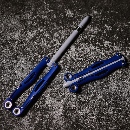 美国蜘蛛Spyderco YCN102户外笔带加重双手柄可练习蝴蝶刀技巧