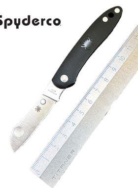 SPYDERCO美国正品蜘蛛Roadie C189 小刀户外便携多用途折叠刀具