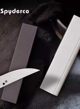 SPYDERCO美国蜘蛛303系列户外家用高效迷你双面磨刀石便携磨石
