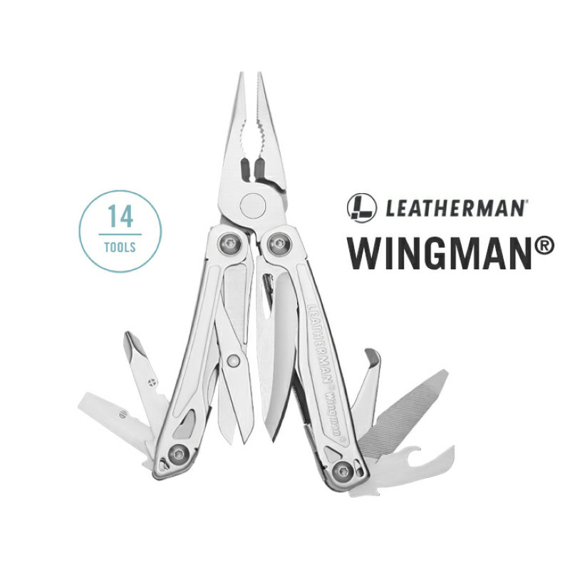 美国正品莱泽曼Leatherman Wingman助手户外钳折叠钳战术工具钳