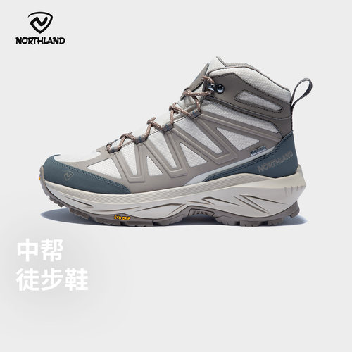 诺诗兰中帮鞋防水保暖防滑耐磨