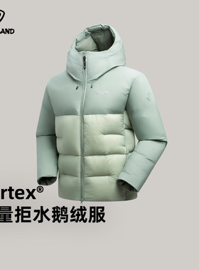 诺诗兰男女鹅绒服25秋冬户外逐雪PERTEX®超轻高蓬拒水鹅绒羽绒服