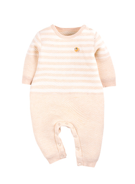 婴幼童彩棉夹棉连体爬服 RB16DP101 1.6XD