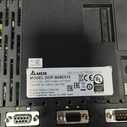 台达触摸屏 DOP-B08E515，原装拆机，功能正常，实物--议价商品