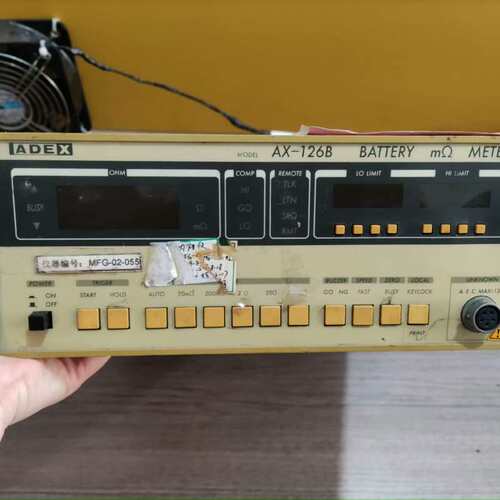 日本ADEX AX_126B内阻测试仪，现货实拍，通电没--议价商品