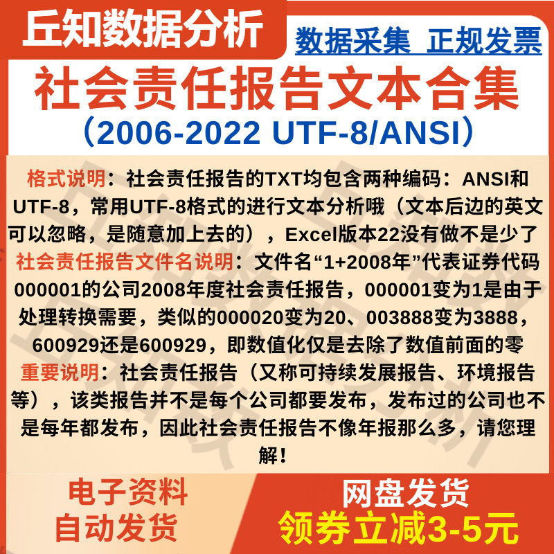 社会责任报告可持续发展报告环境报告txt文本合集2006-2022年度