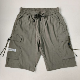 宽松直筒潮款 男式 休闲短裤 工装 6687 夏季 运动五分裤 薄款