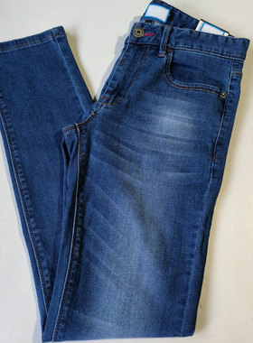 春秋款男式紧身弹力潮款百搭牛仔裤 246368