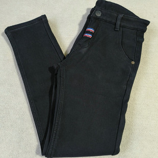 潮款 9002 一体绒男士 小脚百搭牛仔裤 弹力修身 冬季