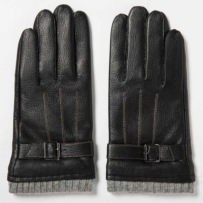 Gants pour homme DUSKGOO en peau de mouton - Ref 2781786 Image 5