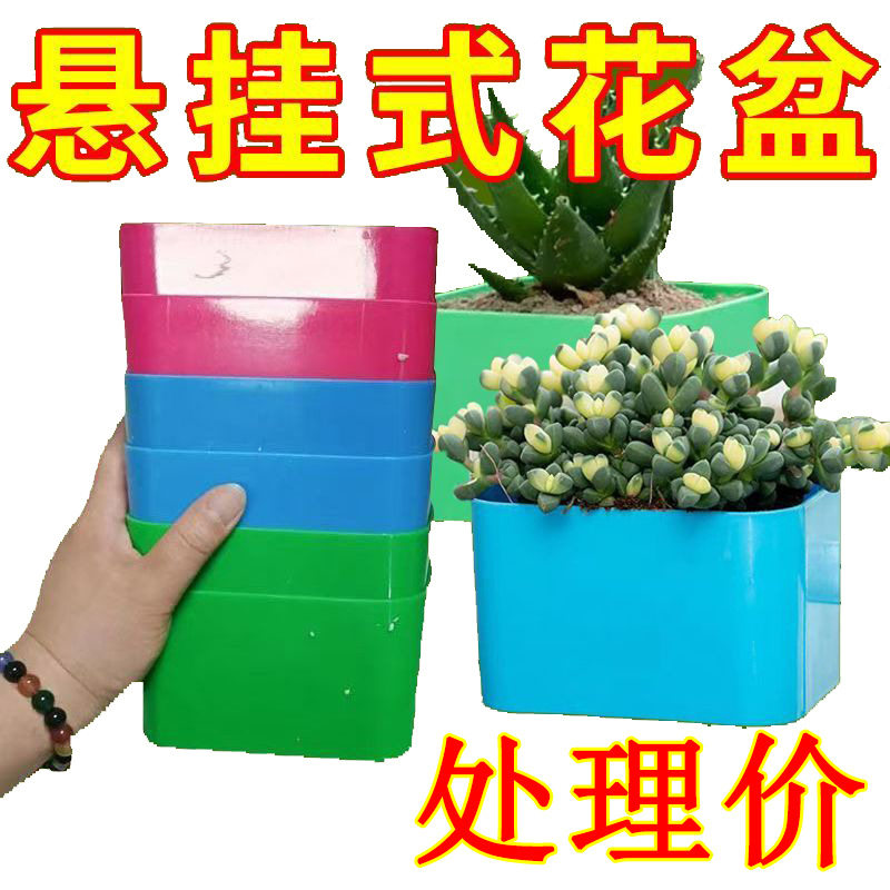 【活动中】阳台防盗窗悬挂式花盆简约壁挂式绿萝绿植多肉花盆花架
