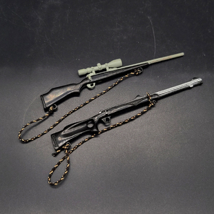 1比12兵人武器neca配件figma狙击枪模型6寸shf机娘人偶步枪mezco