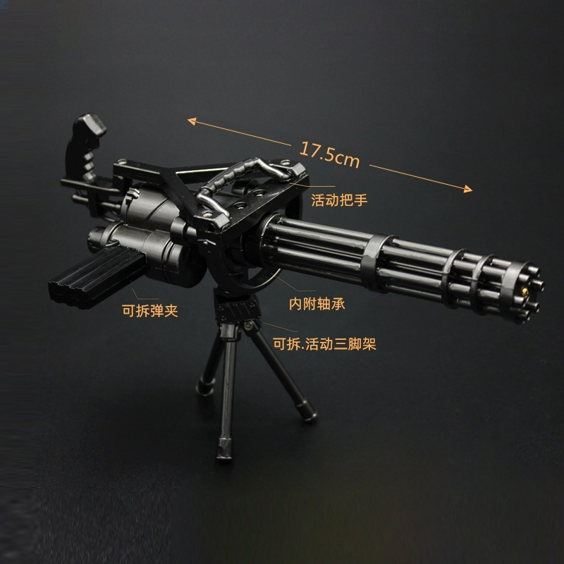 1/6兵人武器配件重机枪加特林