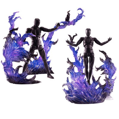 1/12爆气火焰7寸素体mezco特效件