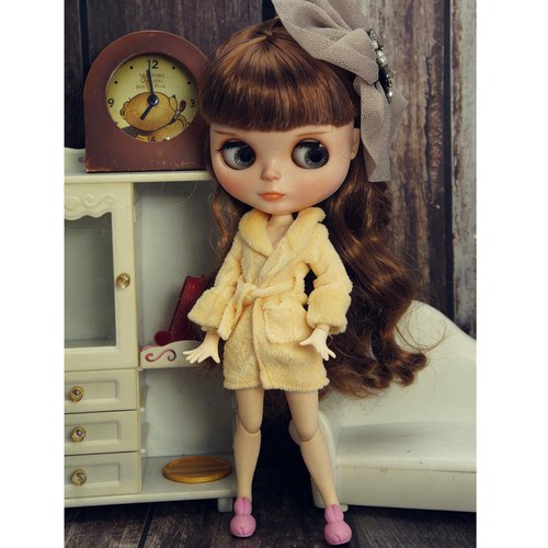 6分ob24小布浴袍家居服bjd睡衣