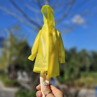 6分az巴比fr小布素体潮流娃衣bjd娃娃衣服配件ob24雨衣外套风衣27