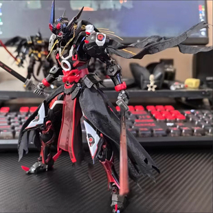 摩动核威远式敖丙曹仁白起机甲模型通用改件披风裙摆围巾布衣配件