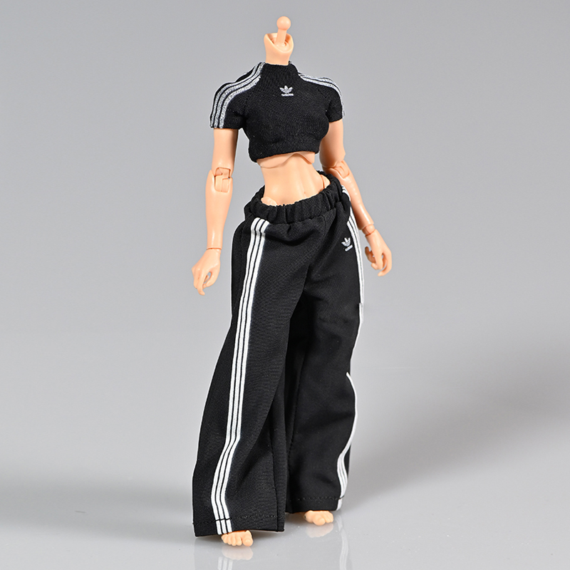 女素体1/12兵人衣服运动裤背心