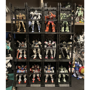 高达格纳库HG前线基地RG模型收纳展示台mb整备架mg机仓机巢机甲库