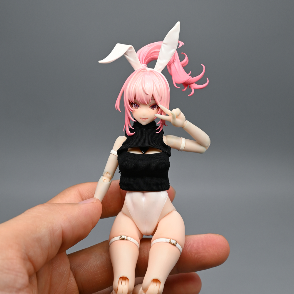 1/12兵人衣服配件机娘女素体背心