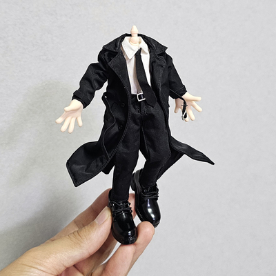 12分妖精体D男阿巳长款西装风衣