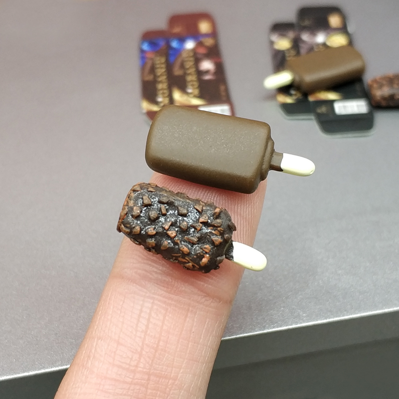 1/12兵人场景配件雪糕微缩食玩