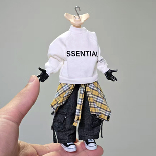 12分阿巳3.0西西里娃衣配件鞋子运动鞋妖精体空心板鞋bjd素体娃鞋