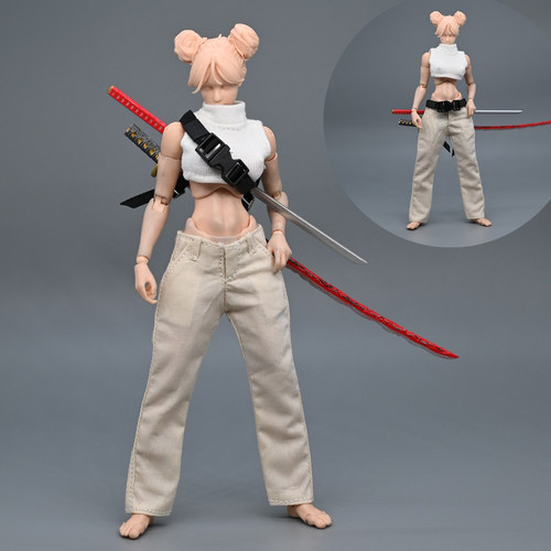 1/12兵人衣服配件战术腰带背带