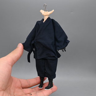 12分阿巳3.0娃衣配件古风古装国潮汉服道士鞋BJD素体古代靴子娃鞋