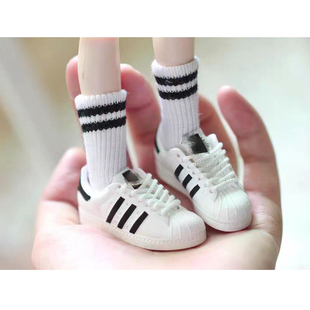 小布6分娃衣配件24贝壳鞋子ob27娃鞋娜娜孙东旭bjd素体肉肉女兵人