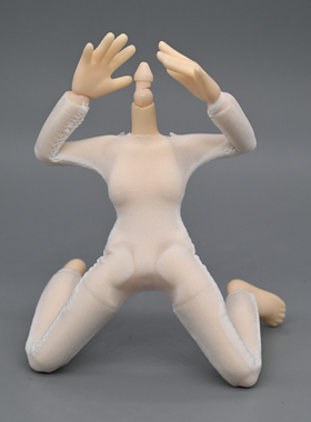 12分ob11娃衣防染色服bjd素体D男D女妖精体弹力打底连体衣阿巳2.0