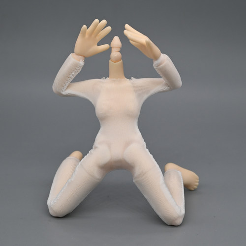 12分ob11娃衣防染色服bjd素体D男D女妖精体弹力打底连体衣阿巳2.0