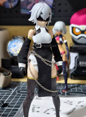 1/12兵人衣服配件加拉哈德白龙骑士衣服6寸机娘女素体布衣修女服