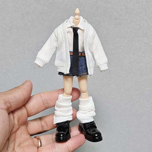 12分ob11妖精体D男娃衣开衫毛衣