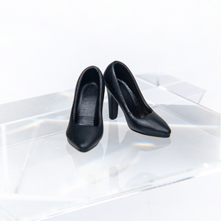 1/12兵人衣服配件figma高跟鞋shf女素体鞋子6寸可动人偶手办娃鞋