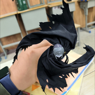 1/12兵人娃衣配件figma布衣机娘女素体冲击斗篷侧披风diy百搭通用