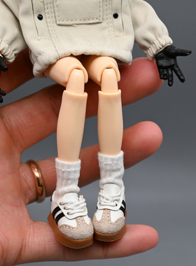 12分OB11娃衣鞋子阿巳运动鞋妖精体D女板鞋bjd娃娃素体德训鞋娃鞋