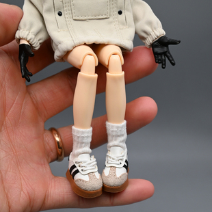 12分OB11娃衣鞋子阿巳运动鞋妖精体D女板鞋bjd娃娃素体德训鞋娃鞋