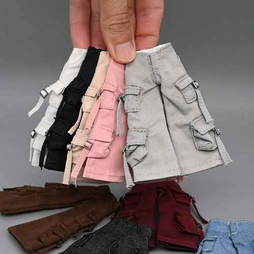 阿巳3.0重工牛仔裤12分bjd工装裤