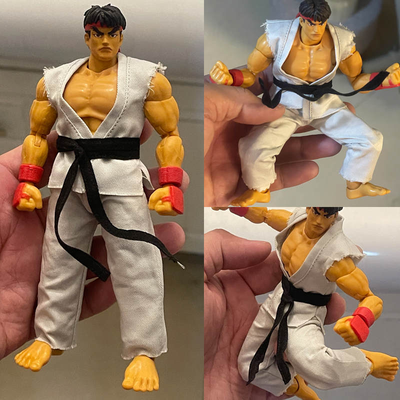 1/12兵人衣服配件空手道服娃衣