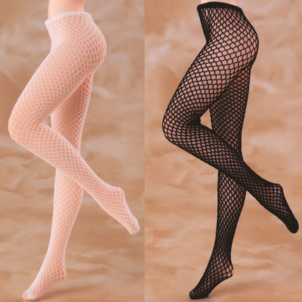 1/12兵人配件ph鱼网袜6寸人偶女包胶素体手办模型tbl丝袜连裤袜