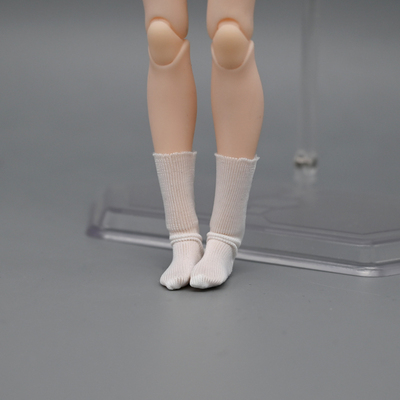 1/12兵人衣服配件figma冰丝短袜