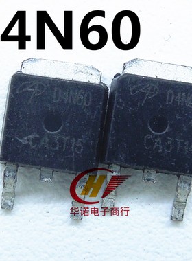AOD4N60 D4N60 4N60 4A600V 大功率进口贴片to252