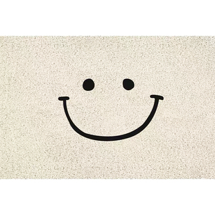 搞怪笑脸丝圈入户地垫进门玄关刮泥蹭土防滑脚垫家用超耐脏可裁剪