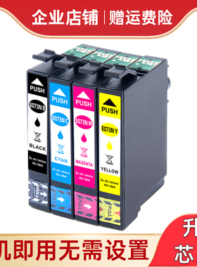 适用爱普生TX550W墨盒 C79 C90 C110 T20E CX210 T40W 100打印机